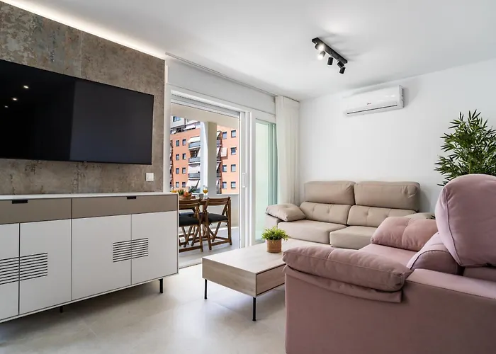 Sur Del Sol 3 Hab Y 2 Wc Con Gran Terraza Y Piscina A Pasos De La Playa Апартаменты