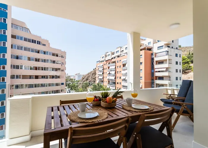 Sur Del Sol 3 Hab Y 2 Wc Con Gran Terraza Y Piscina A Pasos De La Playa Фуэнхирола