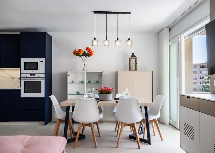 Sur Del Sol 3 Hab Y 2 Wc Con Gran Terraza Y Piscina A Pasos De La Playa Apartamento