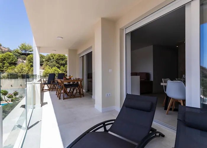 Sur Del Sol 3 Hab Y 2 Wc Con Gran Terraza Y Piscina A Pasos De La Playa * フエンヒロラ